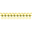 14/2 10 luces de cadena de enchufe con jaula de plástico - 100 pies