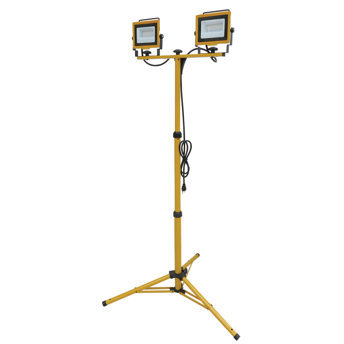 Voltec 6,000 Lumen LED Tripod Work Light – Portable Bright Lighting