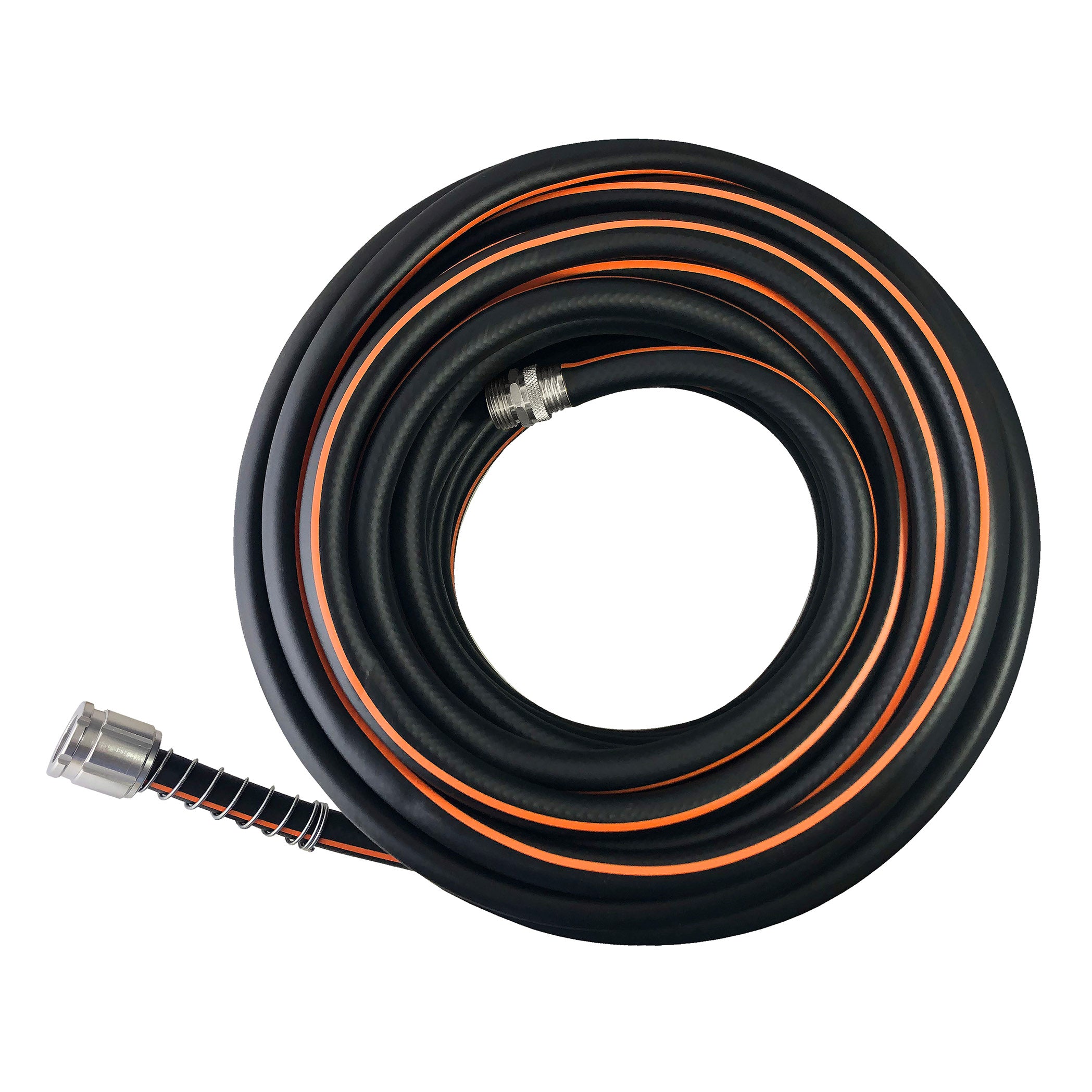 Flexon Flextreme Pro 5/8" Performance Rubber Garden Hoses – Heavy-Duty, Kink-Resistant, All-Weather Flexibility, Industrial-Grade Couplings, Durable Outdoor Watering Hose