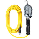 Luz de trabajo con pantalla de metal de 75 vatios con salida en el mango