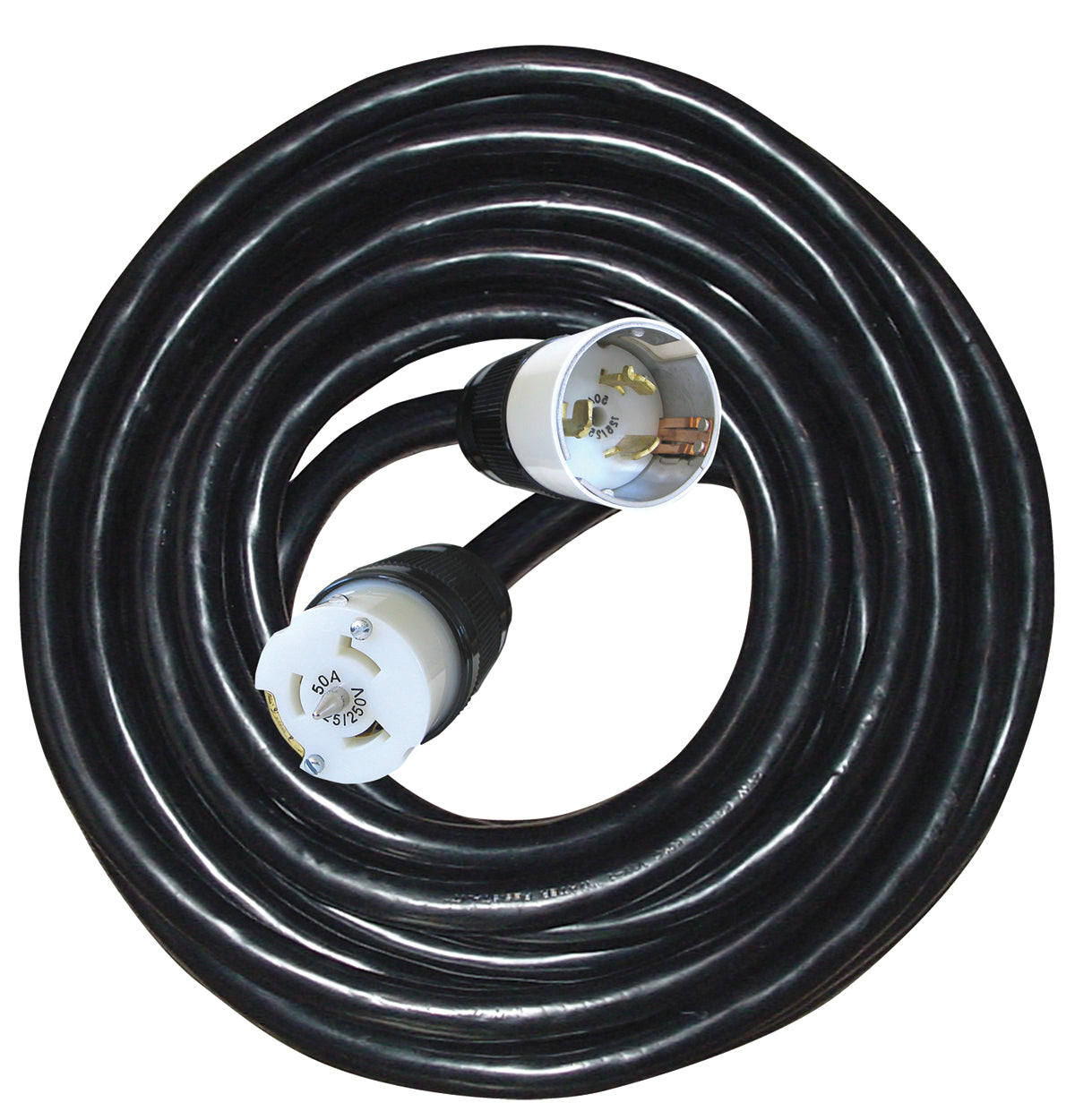 Voltec Industries 50-ft 3-Outlet Plastic Retractable Cord