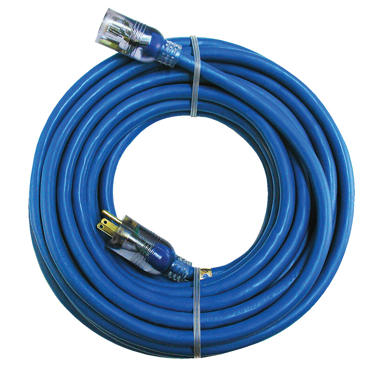 Voltec 10/3 Gauge Extreme Cold Weather Extension Cords – Heavy-Duty, 220°F to - 94°F Rating, Lighted Plug, SJEOOW