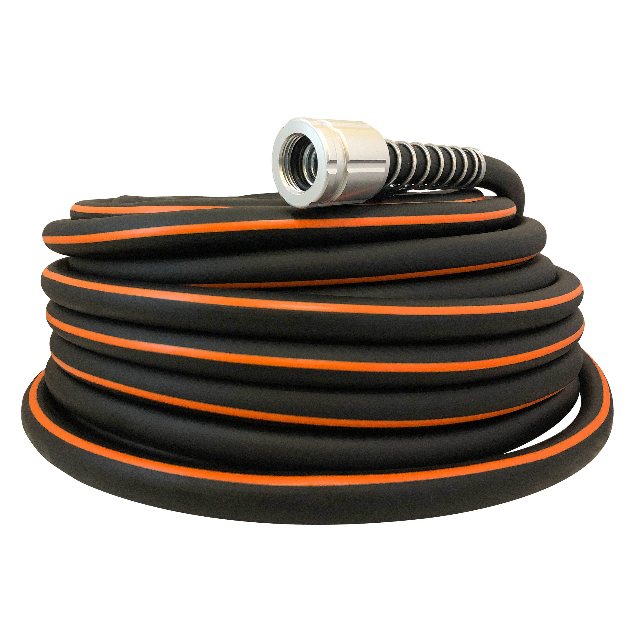 Flexon Flextreme Pro 5/8" Performance Rubber Garden Hoses – Heavy-Duty, Kink-Resistant, All-Weather Flexibility, Industrial-Grade Couplings, Durable Outdoor Watering Hose