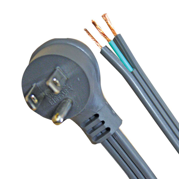 Cables de reparación de enchufe de ángulo recto de 3 conductores 16/3
