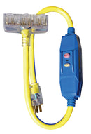 20 Amp In-Line GFCI with Power Block - 12 gauge