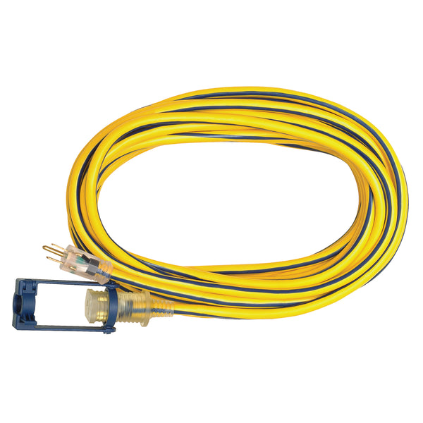 12/3 SJTW Lighted Extension Cords with E-Zeelock