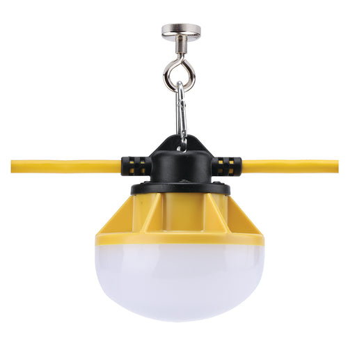 Product image for VPL 08-00508 100FT 16/3 SJTW LED LIGHT STRING /W TEN 13 WATT LED HEADS, 1600 LUMENS PER HEAD, 16,000 LUMENS TOTAL