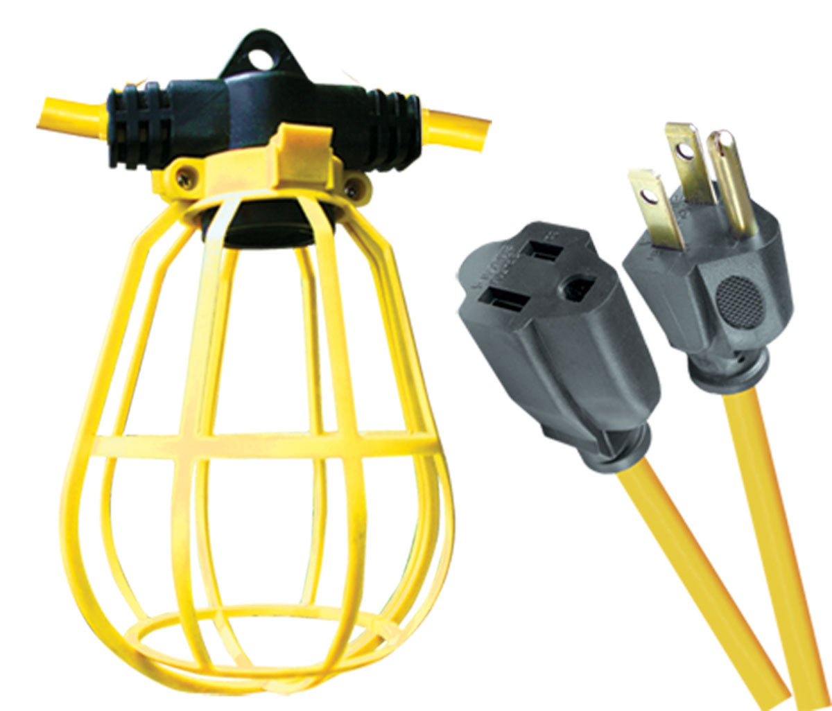 14/3 SJTW String Lights with Plastic Cage