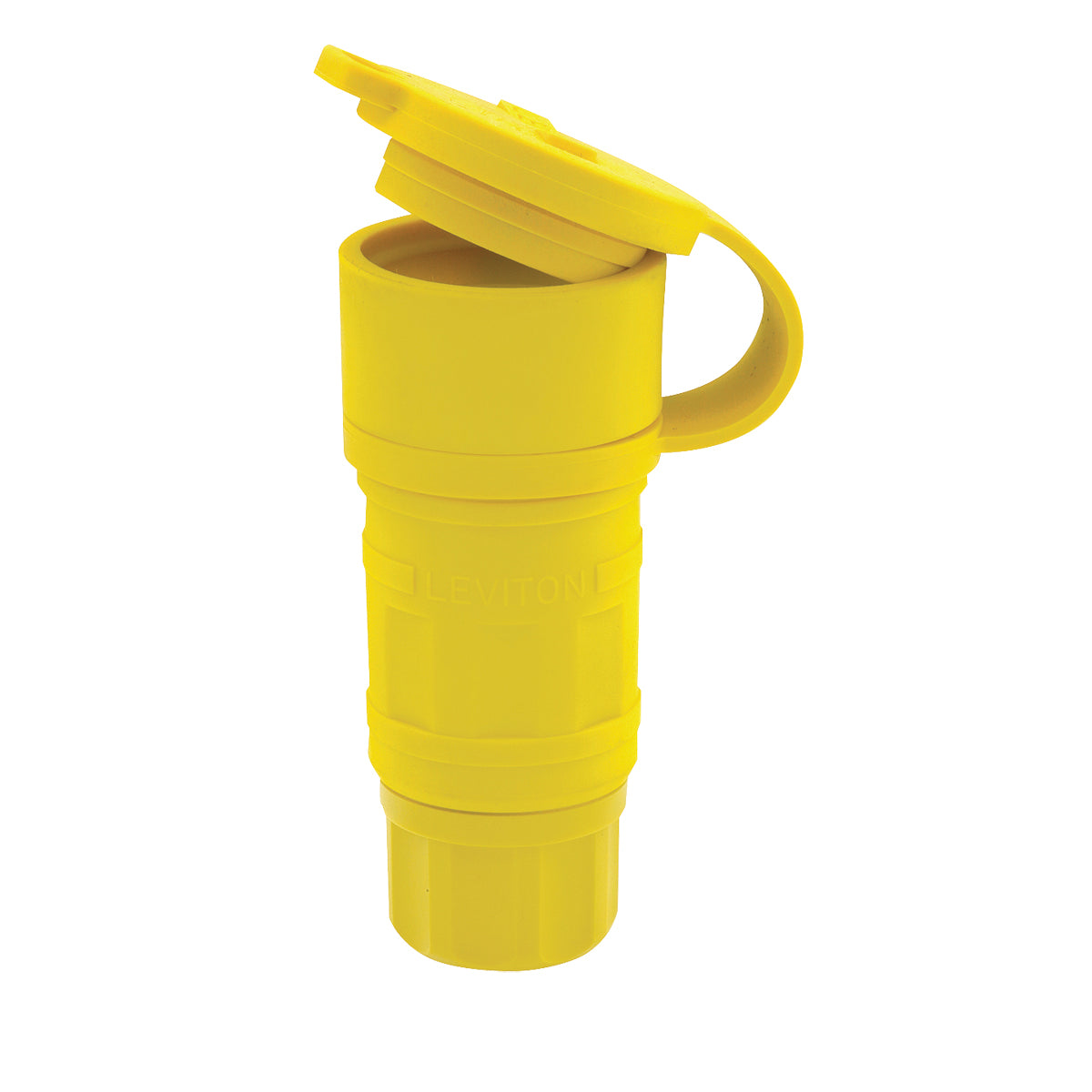 Dispositivo de cableado de Leviton con carcasa de goma Wetguard