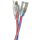 12/3 Red White & Blue Extension Cords with Lighted End